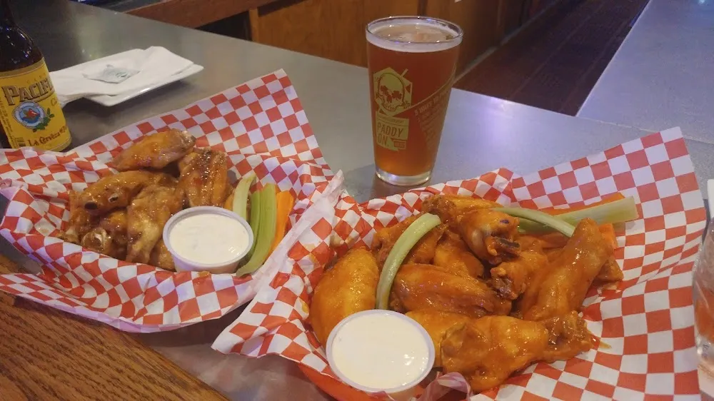 Chicken Wings and Fries
